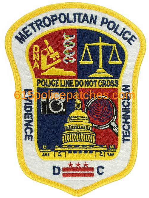 X Washington DC - 615 Police Patches