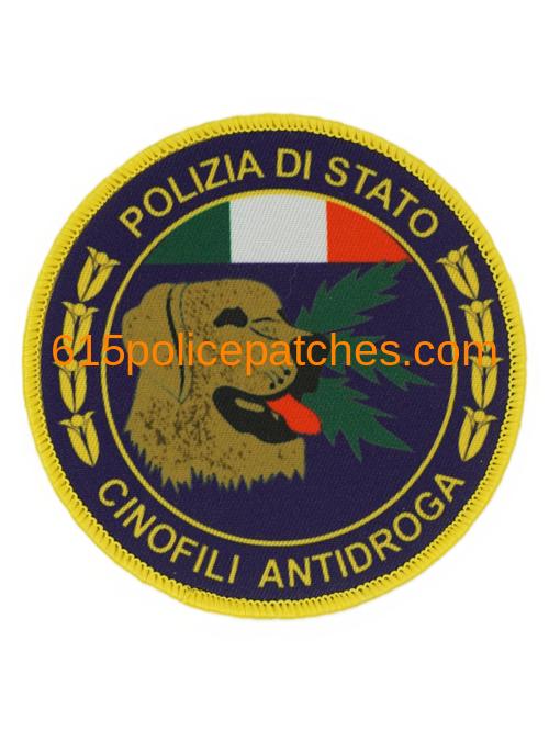 Italy - 615 Police Patches