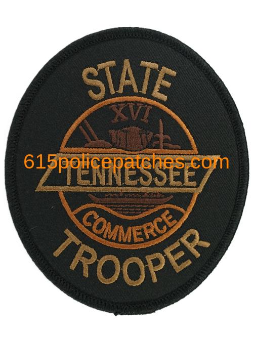 X Tennessee State Related Traders - 615 Police Patches